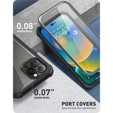 Заредете изображение във визуализатора на галерията – Supcase IBLSN ARES IPHONE 14 PRO BLACK - TopMag
