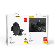 Заредете изображение във визуализатора на галерията – Dudao Telescopic Gravity Car Windshield Mount Holder Black (new F2S black) - TopMag
