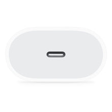 Заредете изображение във визуализатора на галерията – Apple USB-C wall charger 20W white (MHJE3ZM / A) - TopMag
