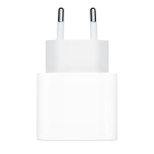 Заредете изображение във визуализатора на галерията – Apple USB-C wall charger 20W white (MHJE3ZM / A) - TopMag
