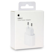 Заредете изображение във визуализатора на галерията – Apple USB-C wall charger 20W white (MHJE3ZM / A) - TopMag
