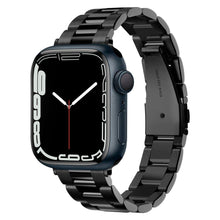 Заредете изображение във визуализатора на галерията – SPIGEN MODERN FIT BAND APPLE WATCH 4 / 5 / 6 / 7 / 8 / SE (38 / 40 / 41 MM) BLACK - TopMag
