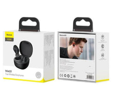 Заредете изображение във визуализатора на галерията – Baseus Encok TWS Bluetooth 5.3 Wireless Headphones Black (WM01)(NGTW240001)
