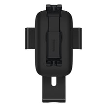 Заредете изображение във визуализатора на галерията – Baseus Metal AgeⅡ gravity holder for round car air vent black (SUJS030001)
