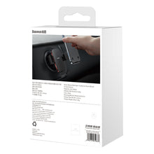 Заредете изображение във визуализатора на галерията – Baseus Metal AgeⅡ gravity holder for round car air vent black (SUJS030001)
