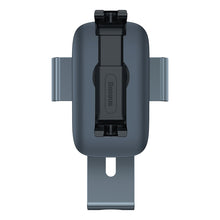 Заредете изображение във визуализатора на галерията – Baseus Metal AgeⅡ gravity holder for round car air vent dark gray (SUJS030013)
