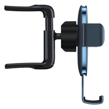 Заредете изображение във визуализатора на галерията – Baseus Metal AgeⅡ gravity holder for round car air vent dark gray (SUJS030013)
