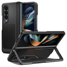 Заредете изображение във визуализатора на галерията – Spigen Neo Hybrid S case made of polycarbonate for Samsung Galaxy Z Fold 4 black - TopMag
