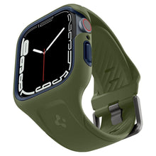 Заредете изображение във визуализатора на галерията – Spigen LIQUID AIR "PRO" Apple Watch 7 7/8 (45 MM) MOSS GREEN - TopMag
