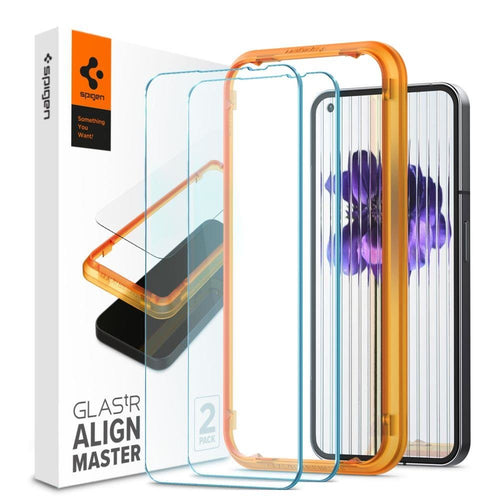 TEMPERED GLASS Spigen ALM GLAS.TR SLIM 2-PACK NOTHING PHONE 1 CLEAR - TopMag