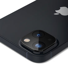 Заредете изображение във визуализатора на галерията – Spigen Optik.TR Camera Protector glass for iPhone 14/14 Plus camera, 2 black - TopMag

