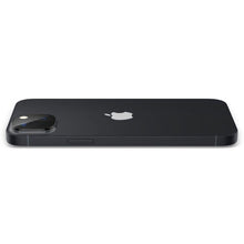 Заредете изображение във визуализатора на галерията – Spigen Optik.TR Camera Protector glass for iPhone 14/14 Plus camera, 2 black - TopMag
