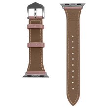 Заредете изображение във визуализатора на галерията – Spigen Cyrill Kajuk Apple Watch Leather Strap 4/5/6/7/8 / SE 40/41 mm Pink - TopMag
