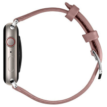 Заредете изображение във визуализатора на галерията – Spigen Cyrill Kajuk Apple Watch Leather Strap 4/5/6/7/8 / SE 40/41 mm Pink - TopMag
