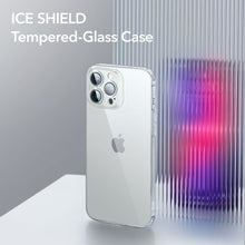 Заредете изображение във визуализатора на галерията – ESR Ice Shield toughened iPhone 14 Pro transparent case
