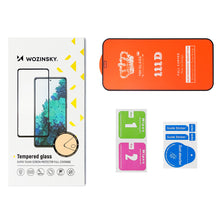 Заредете изображение във визуализатора на галерията – Wozinsky Full Glue Tempered Glass Xiaomi Poco M5 Full Screen Cover Black (case friendly)
