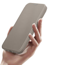 Заредете изображение във визуализатора на галерията – Dux Ducis Skin X Pro case iPhone 14 MagSafe magnetic flip cover beige
