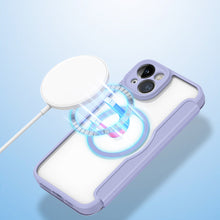 Заредете изображение във визуализатора на галерията – Dux Ducis Skin X Pro Case iPhone 14 Magnetic MagSafe Flip Case Purple

