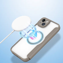 Заредете изображение във визуализатора на галерията – Dux Ducis Skin X Pro case iPhone 14 Plus MagSafe magnetic flip case beige
