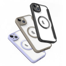 Заредете изображение във визуализатора на галерията – Dux Ducis Skin X Pro Case iPhone 14 Plus Magnetic MagSafe Flip Case Purple

