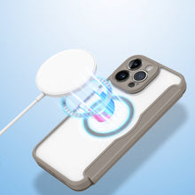 Заредете изображение във визуализатора на галерията – Dux Ducis Skin X Pro case iPhone 14 Pro Max MagSafe magnetic flip cover beige
