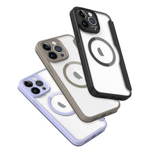Заредете изображение във визуализатора на галерията – Dux Ducis Skin X Pro Case iPhone 14 Pro Max Magnetic MagSafe Flip Case Purple

