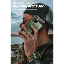 Заредете изображение във визуализатора на галерията – Supcase Unicorn Beetle Pro case for iPhone 14 Plus green - TopMag
