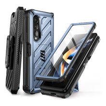 Заредете изображение във визуализатора на галерията – Supcase Unicorn Beetle case for Samsung Galaxy Z Fold 4 blue - TopMag
