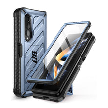 Заредете изображение във визуализатора на галерията – Supcase Unicorn Beetle case for Samsung Galaxy Z Fold 4 blue - TopMag
