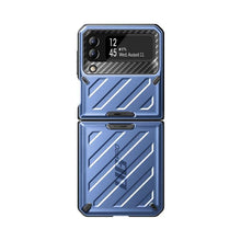 Заредете изображение във визуализатора на галерията – Supcase Unicorn Beetle Pro case for Samsung Galaxy Z Flip 4 blue - TopMag
