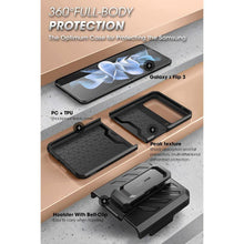 Заредете изображение във визуализатора на галерията – Supcase Unicorn Beetle Pro case for Samsung Galaxy Z Flip 4 blue - TopMag
