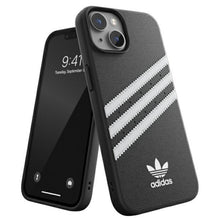 Заредете изображение във визуализатора на галерията – Adidas OR Molded Case PU iPhone 14 6.1 "black / black 50185 - TopMag
