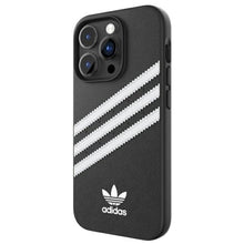 Заредете изображение във визуализатора на галерията – Adidas OR Molded Case PU iPhone 14 Pro Max 6.7 "black / black 50188 - TopMag
