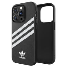 Заредете изображение във визуализатора на галерията – Adidas OR Molded Case PU iPhone 14 Pro Max 6.7 "black / black 50188 - TopMag
