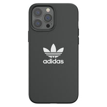 Заредете изображение във визуализатора на галерията – Adidas OR Silicone iPhone 13 Pro Max 6.7 "black / black 47150 - TopMag
