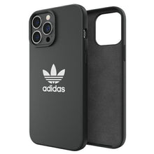 Заредете изображение във визуализатора на галерията – Adidas OR Silicone iPhone 13 Pro Max 6.7 "black / black 47150 - TopMag
