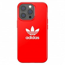 Заредете изображение във визуализатора на галерията – Adidas OR SnapCase Trefoil iPhone 13 Pro / 13 6.1 "red / red 47101 - TopMag
