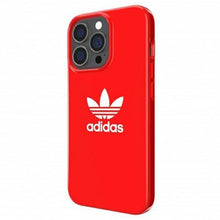 Заредете изображение във визуализатора на галерията – Adidas OR SnapCase Trefoil iPhone 13 Pro / 13 6.1 "red / red 47101 - TopMag
