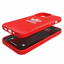 Заредете изображение във визуализатора на галерията – Adidas OR SnapCase Trefoil iPhone 13 Pro / 13 6.1 "red / red 47101 - TopMag
