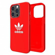 Заредете изображение във визуализатора на галерията – Adidas OR SnapCase Trefoil iPhone 13 Pro / 13 6.1 "red / red 47101 - TopMag
