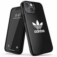 Заредете изображение във визуализатора на галерията – Adidas OR SnapCase Trefoil iPhone 13 mini 5,4 "black / black 47068 - TopMag
