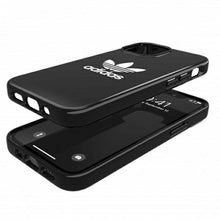 Заредете изображение във визуализатора на галерията – Adidas OR SnapCase Trefoil iPhone 13 mini 5,4 "black / black 47068 - TopMag
