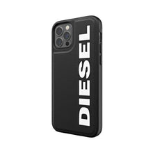 Заредете изображение във визуализатора на галерията – Diesel Molded Case Core iPhone 12/12 Pro black-white / black-white 42492 - TopMag
