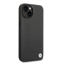 Заредете изображение във визуализатора на галерията – Case BMW BMHMP14MSLLBK iPhone 14 Plus 6.7 "black / black hardcase Signature Logo Imprint Magsafe - TopMag
