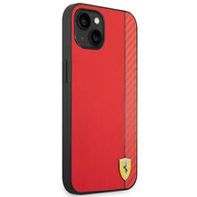 Заредете изображение във визуализатора на галерията – Ferrari FEHCP14SAXRE iPhone 14 6.1 "red / red hardcase Carbon - TopMag
