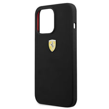 Заредете изображение във визуализатора на галерията – Ferrari FESSIHCP13LBK iPhone 13 Pro / 13 6.1 "black / black hardcase Silicone - TopMag
