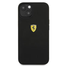 Заредете изображение във визуализатора на галерията – Ferrari FESSIHCP13SBK iPhone 13 mini 5.4 "black / black hardcase Silicone - TopMag
