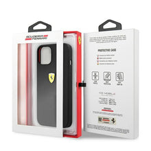 Заредете изображение във визуализатора на галерията – Ferrari FESSIHCP13SBK iPhone 13 mini 5.4 "black / black hardcase Silicone - TopMag
