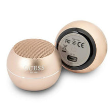 Заредете изображение във визуализатора на галерията – Guess Bluetooth speaker GUWSALGED Speaker mini gold / gold - TopMag
