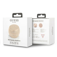 Заредете изображение във визуализатора на галерията – Guess Bluetooth speaker GUWSALGED Speaker mini gold / gold - TopMag
